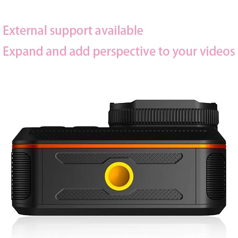 Multifunctional 4K SOS WiFi Flashlight WDR Record
