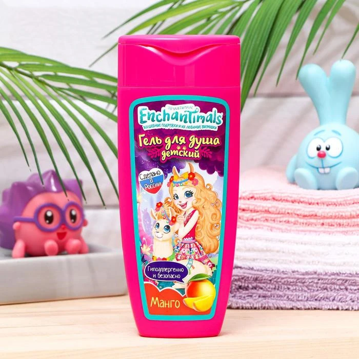 Baby shower gel with Mango scent Enchantimals 250 ml 7337280, Gels Bath