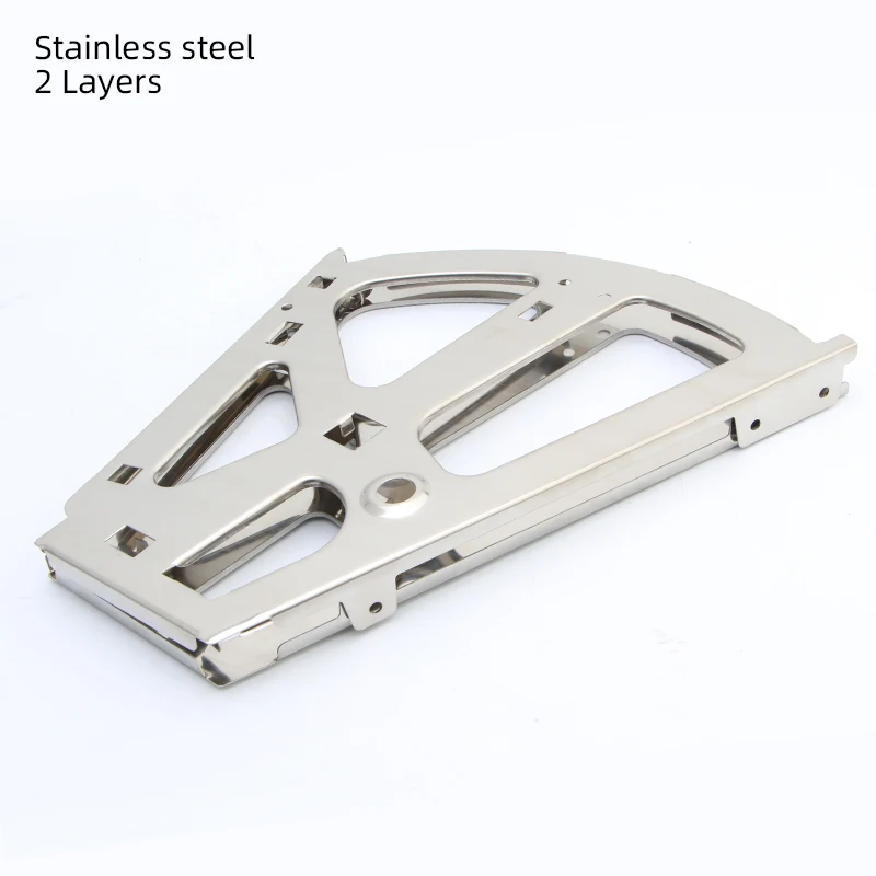 Betoci Stainless Steel Furniture Hinge Shoes Drawer Cabinet Hinges Turing Rack Replacement Fittings Shoes Cabinet Flip Dropship - Цвет: Stainless steel