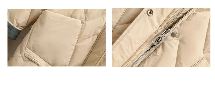 SEDUTMO Winter Warm Duck Down Jacket Women Oversize Thick Long Hooded Coat Autumn Fashion Casual Puffer Jacket ED1699