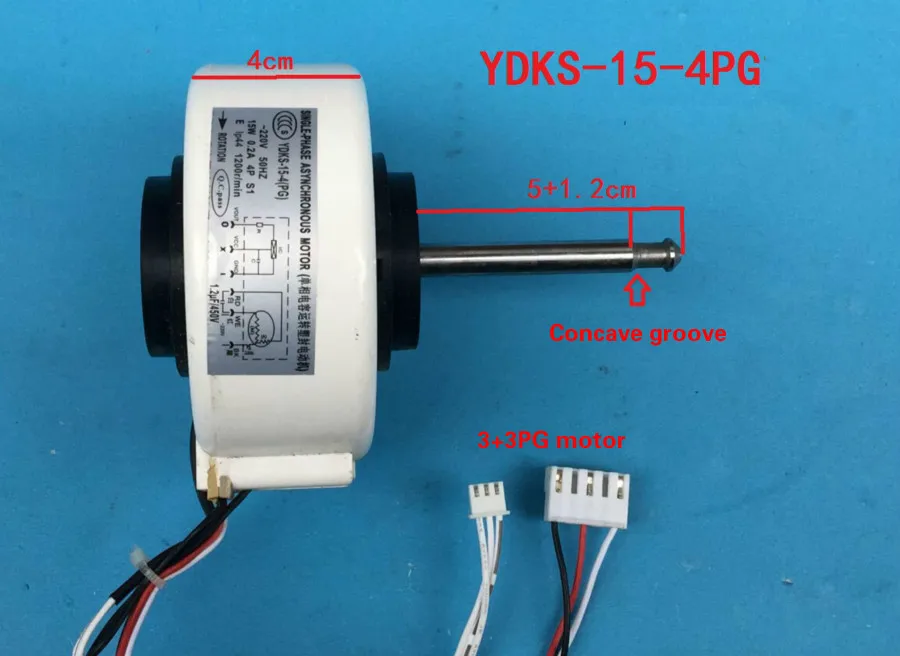 Кондиционер внутренний двигатель YKDS-15-4PG мотор вентилятора