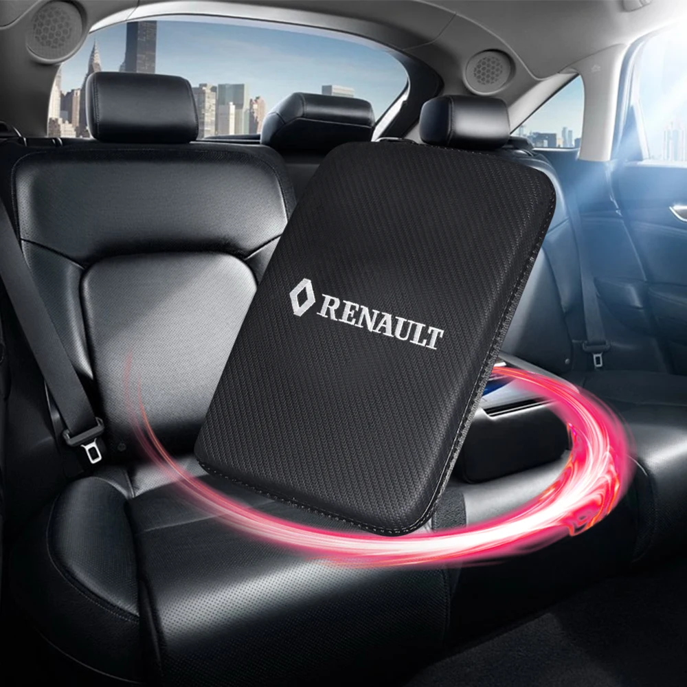 

Universal Interior Auto Armrests Storage Box Mats Dust-proof Cushion Cover Automobiles Protector Pad For Renault Duster Megane 2