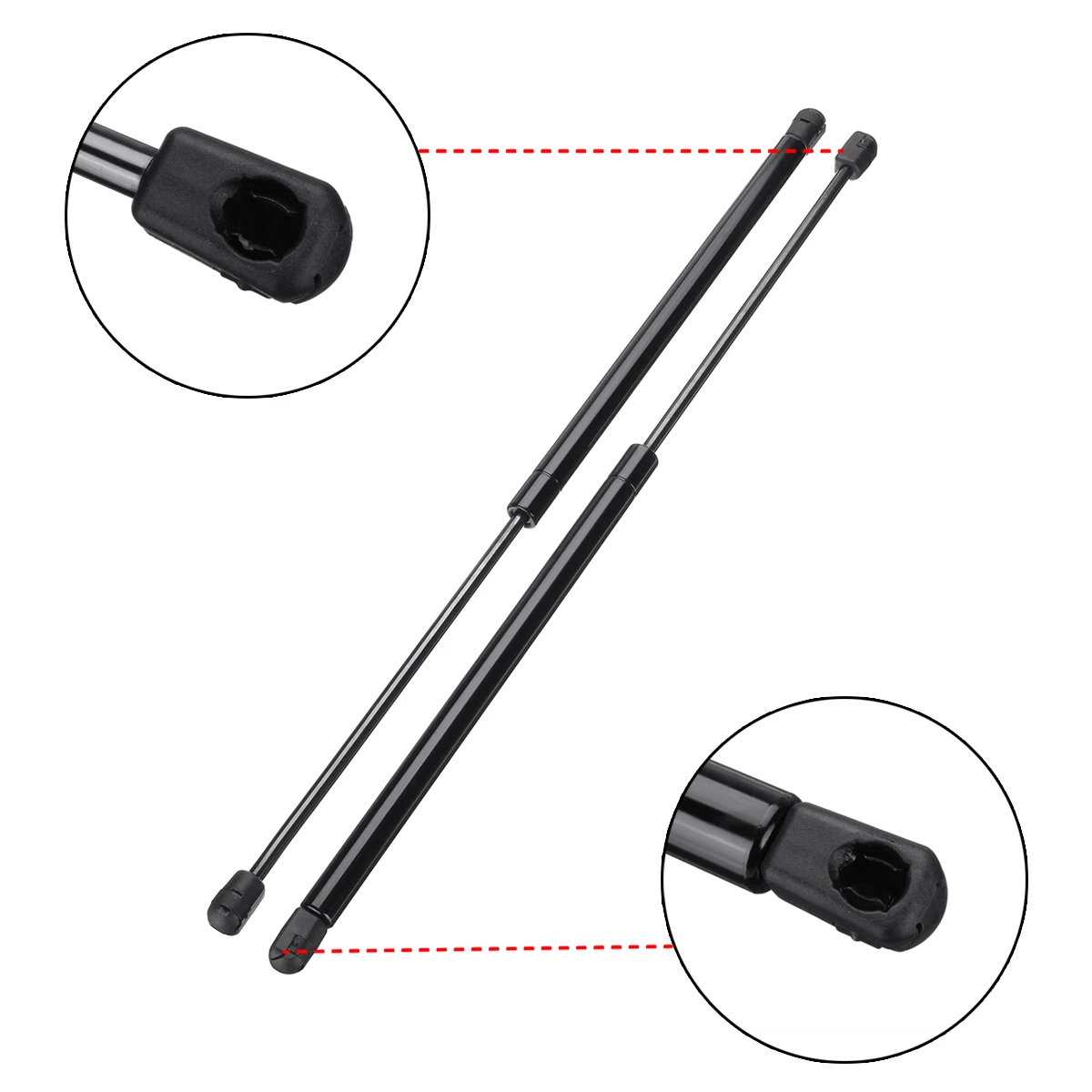 

2X Rear Trunk Tailgate Boot Shock Lift Strut Struts Support Bar Rod Gas Spring For Ford Fiesta Hatchback MK4 1995 1996 - 2001