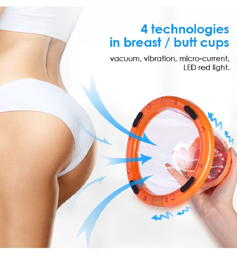 27 cups butt lift machine vacuum enlargement breast massage machine -  AliExpress