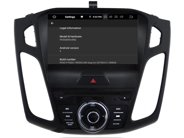 DE! AVGOTOP Android 9,0 4 Гб+ 64 ГБ Автомобильный dvd-плеер для FORD FOCUS ips HD экран навигации