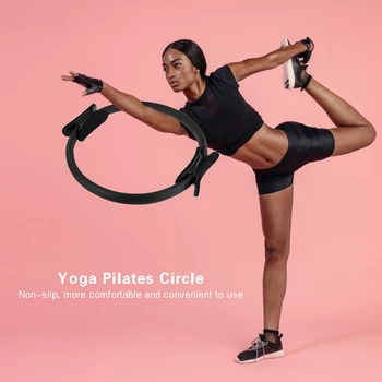 

Professional Yoga Circle Comfortable Crescent Magic Ring Women Fitness Kinetic Resistance Circle Gym Workout Sports Accessories