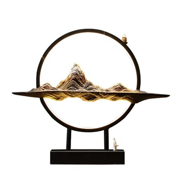 

Ceramic Incense Burner Lotus Buddha Backflow Metal Aromatherapy Lamp Smoke Fall Hanging Incienso Quemador Home Decor MJ1026