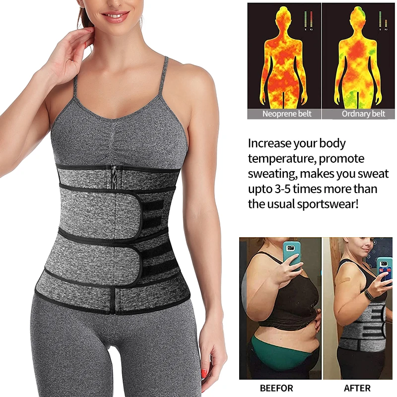 Waist Trainer Women - Waist Cincher Trimmer - Slimming Body Shaper