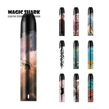 

Magic Shark Flower Spirited Away Simba PVC Bumpy Sticker Film for Wel Cover Case for Wel