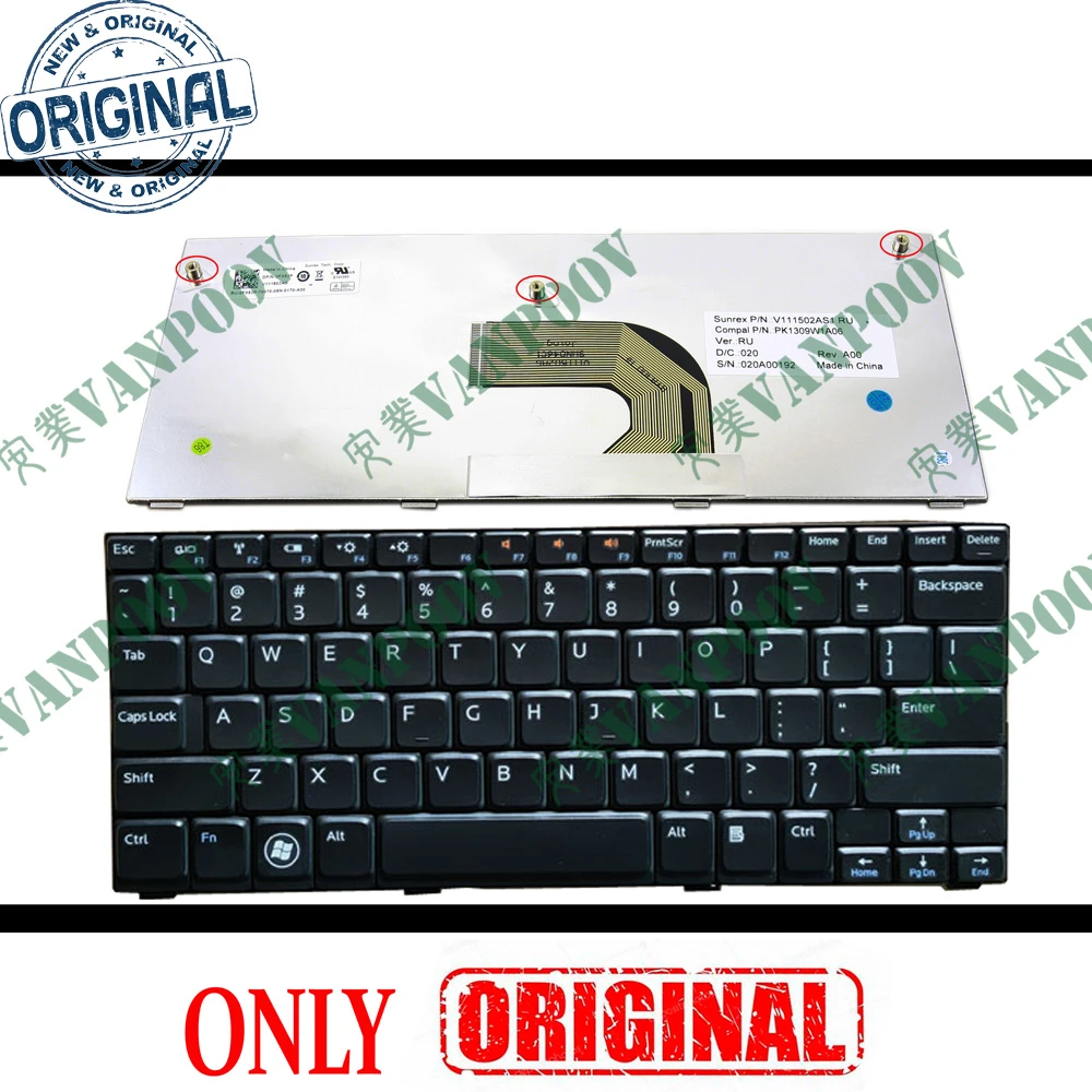 wangpeng New Laptop Keyboard For Dell Mini 1012 1018 US V111502AS V111502AS1 PK1309W1A00 wangpeng New Laptop Keyboard For Dell Mini 1012 1018 US V111502AS V111502AS1 PK1309W1A00