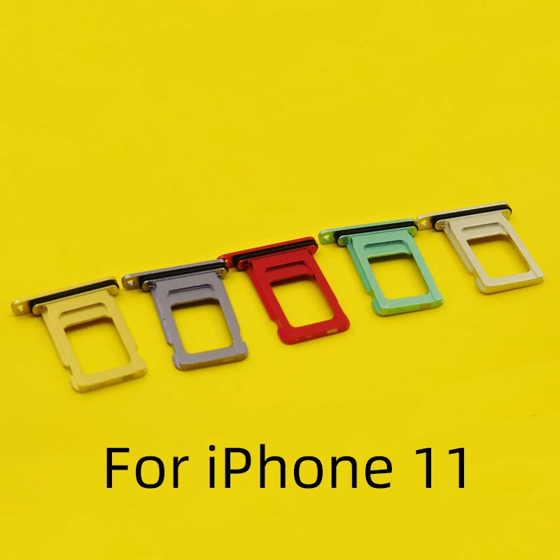 Для iPhone 11/11 pro/11 pro max SIM держатель для карт Слот Лоток контейнер адаптер Замена для iPhone 11/11 pro/11 pro max Замена
