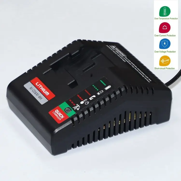 18 в Li-Ion Батарея Зарядное устройство для кабельных Стэнли C18B PC18BL PC18BLX PCC489N PC18BLEX PC18SS PC18JR PC18JS US/EU/UK/AU разъем