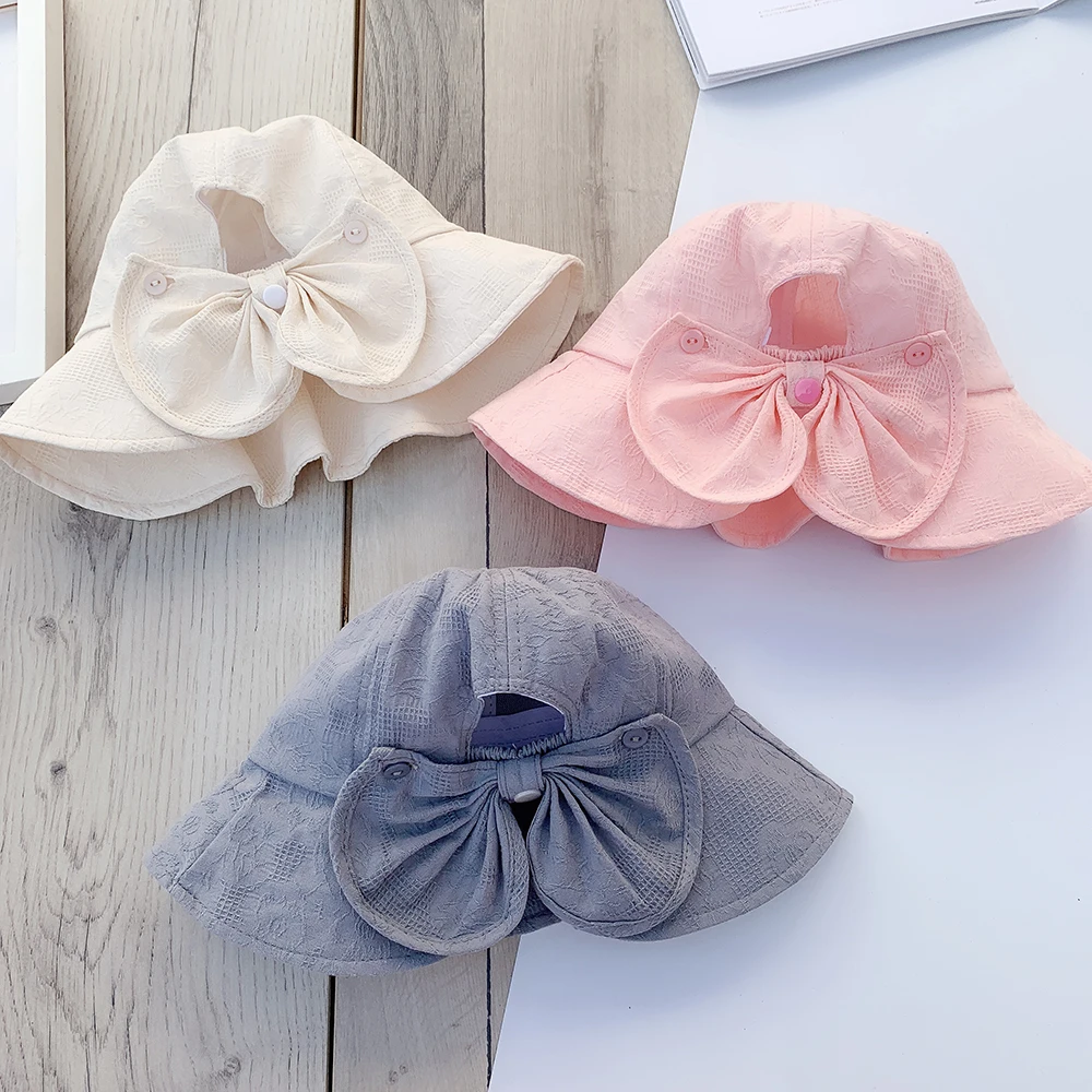 infant girl beach hats