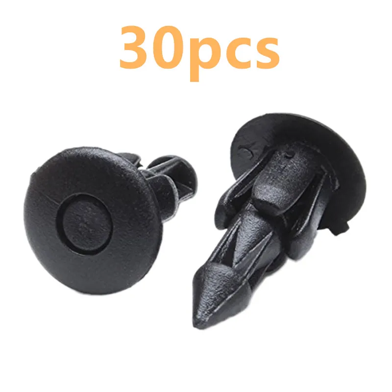 10/30pcs Auto Fastener Clip Mixed Car Body Push Retainer Pin Rivet