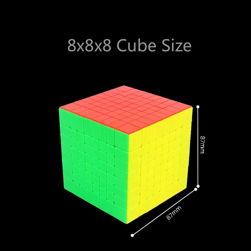 YuXin Neo 8x8x8 9x9x9 Кубик Рубика для профессионалов головоломка для мозга скорость Cubos Magico обучающая игра игрушки для детей скоростной куб подарок Кубик-рубик скорость кубик головоломка