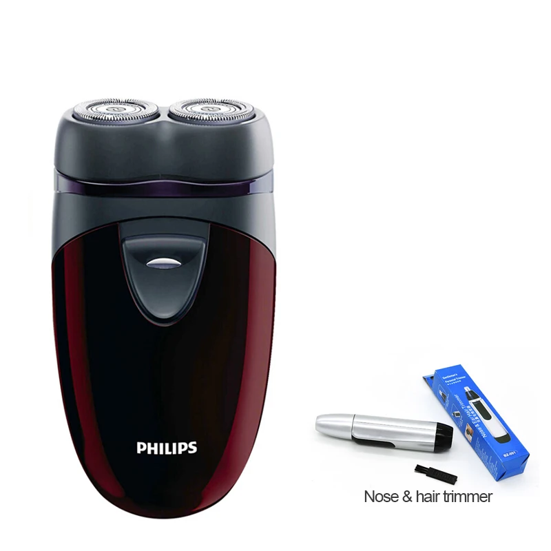 100% оригинал Philips электробритва PQ206 с двумя плавающими головками AA батарея для