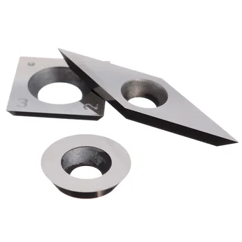 

3pcs / Set Carbide Inserts Cutter Blades For CNC Lathe Turning Tool Wood Working