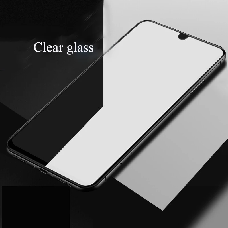 Прозрачный Закаленное стекло для huawei P Smart Z Plus Защитное стекло для экрана P Smart Z против синего отпечатков пальцев матовое 9H фронтальная пленка - Цвет: Прозрачный