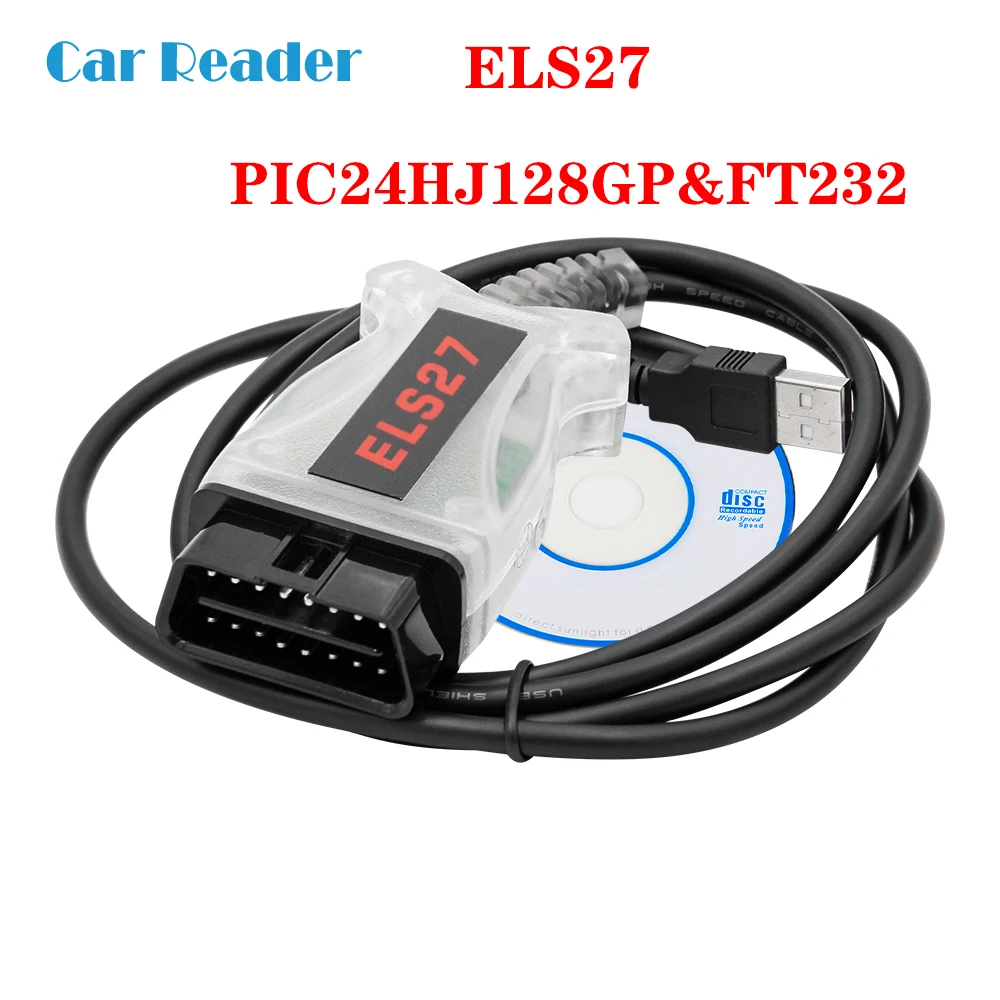 OBD2 Поддержка диагностики автомобиля ELM327 J2534 ELS27 FORScan сканер 2.2.6 PIC24HJ128GP FTDI для FORD/Mazda