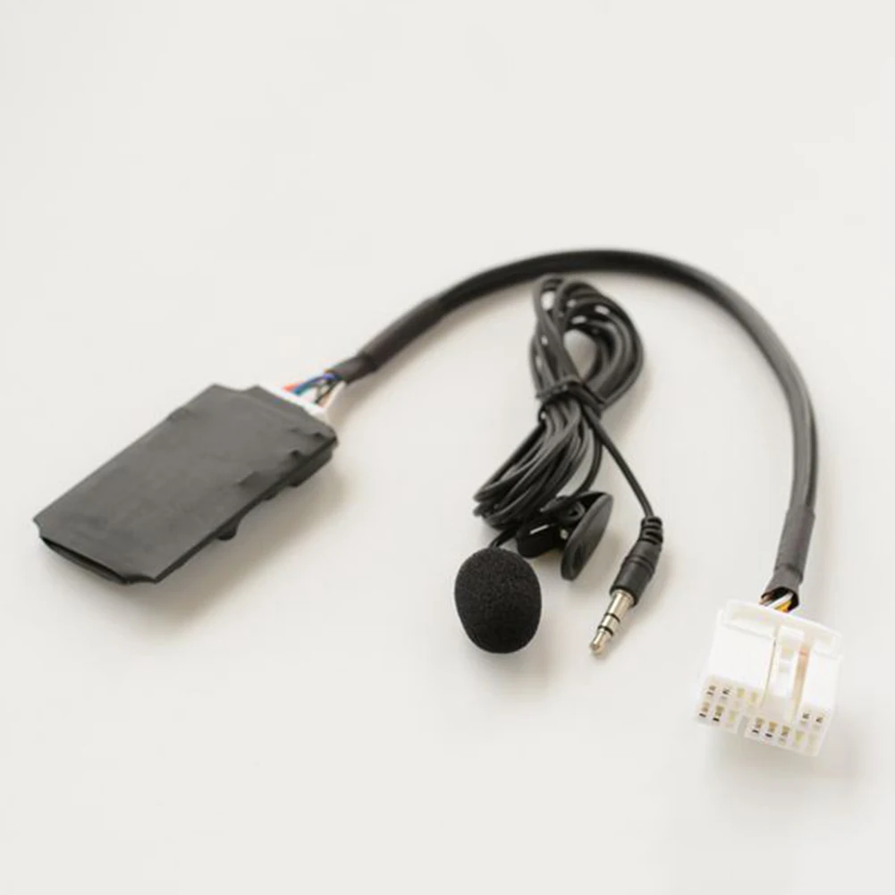 12V Car DC Bluetooth Interface Adapter Music Module Radio Stereo Aux Cable Adaptor Module With Mic For Honda Accord Odyssey ► Photo 2/6