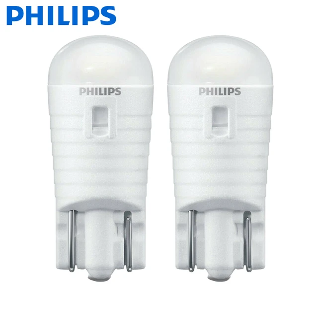 2X Philips Ultinon Pro3000 LED T10 W5W 12V 11961U30CWB2 6000K Cool White  Car Turn Signal Lamps Interior Light Clearance Light - AliExpress