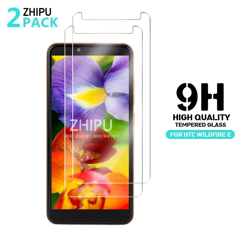 2 шт закаленное стекло для HTC Wildfire E протектор экрана 2.5D 9H Премиум Закаленное