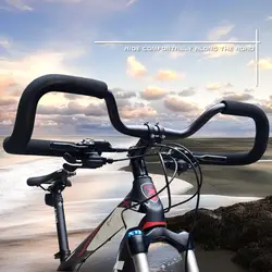 Велосипедный руль для горной дороги, руль в форме бабочки, велосипед с фиксированной передачей, восстанавливающий алюминиевый 31,8X580 мм с