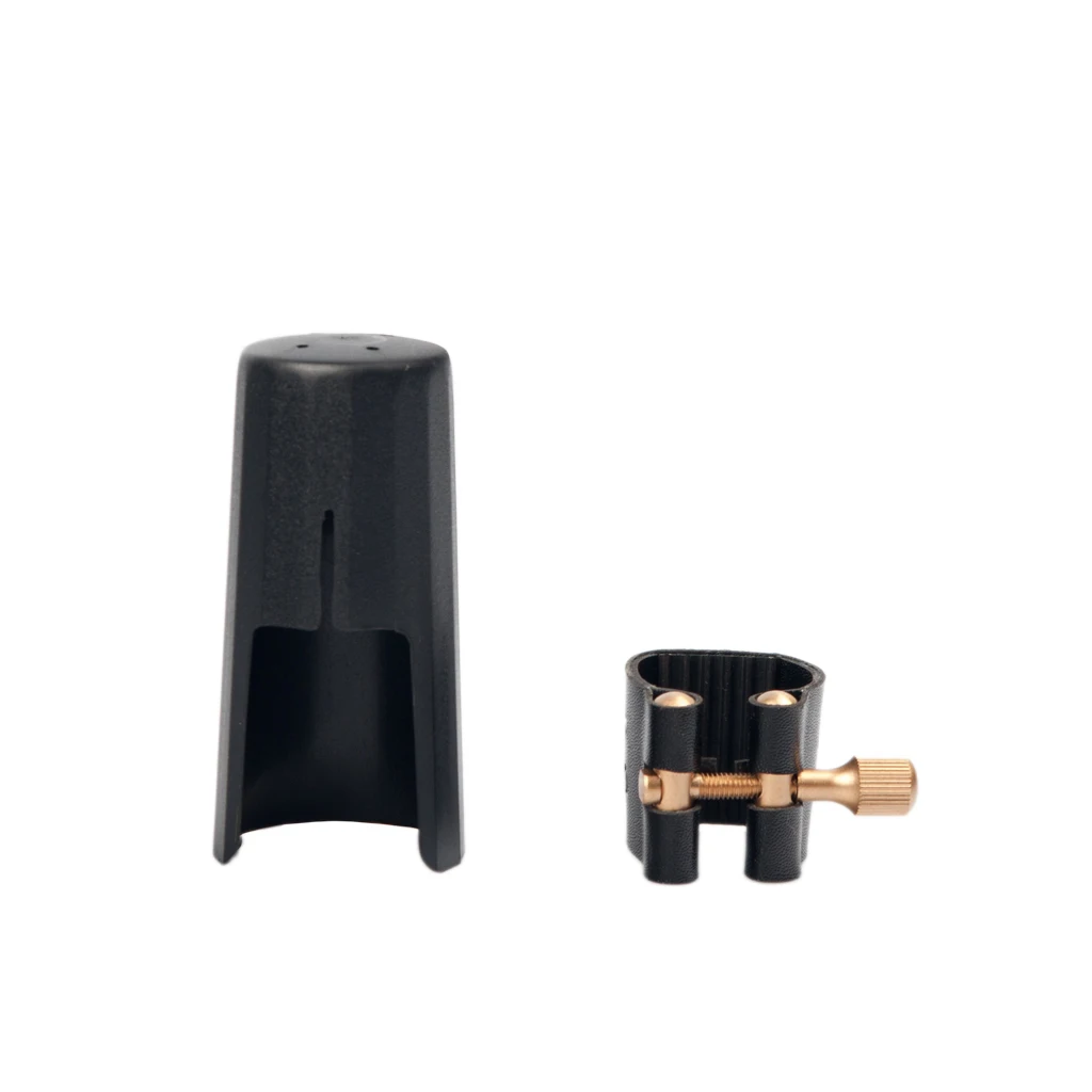 Alto Sax Saxophone Accessories Leather Ligature Fastener With Plastic Cap New | Спорт и развлечения