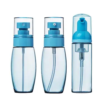 

3pcs 60ml Travel Bottles Kit Portable Dispensing Bottles Empty Pump Bottles for Outdoor