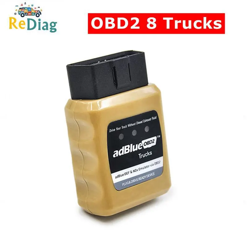 

Professional AdBlue Emulator via OBD Plug&Drive Ready Device by OBD2 Trucks Adblue OBD2 For Iveco/SCANIA/DAF