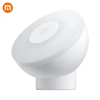 

Xiaomi Mijia Smart Night Light 2 Bluetooth Version Adjustable Brightness Infrared Smart Human Body Light Sensor For Living Room