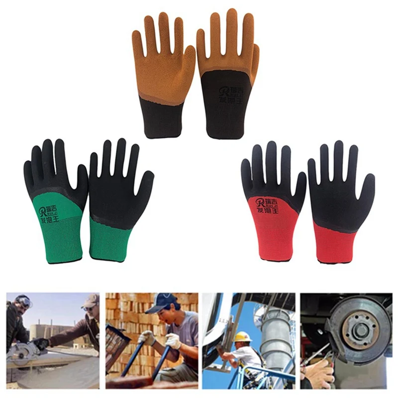 

Hot Sale 2019 Nylon Spandex Microfine Foam Gloves Nitrile Safety Working Gloves Men-in Safety Gloves