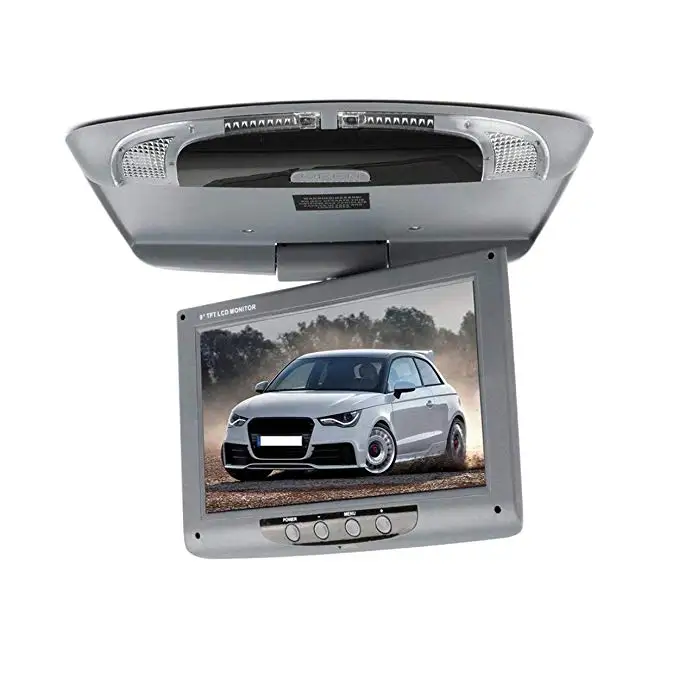 9 дюймов Автомобильный Hd цифровой ЖК-дисплей на крыше цветной ЖК-дисплей флип-экран потолочный дисплей