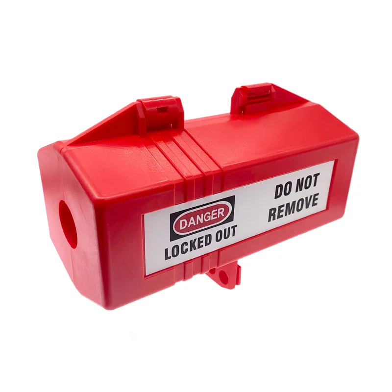 Plug lock box large household plug lockout device industrial plug