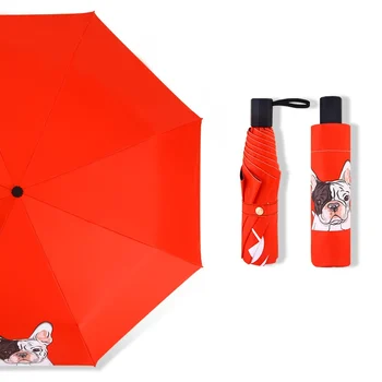 

Umbrella Lightweight Non-automatic Umbrella Folding Travel Umbrella Double Layer Sunblock UV Protection