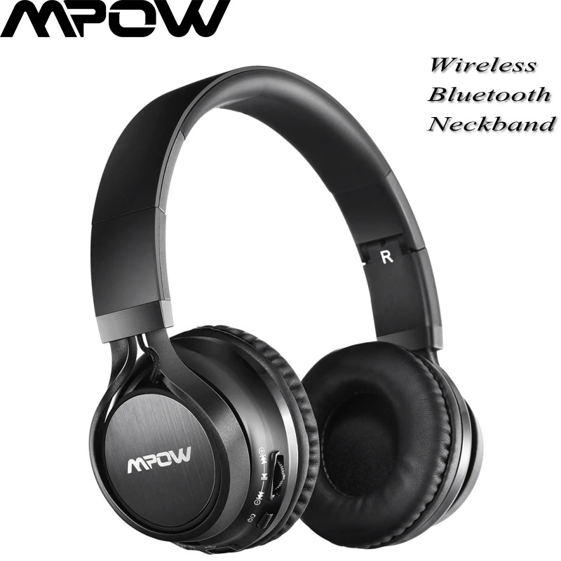 MPOW TOP Thor Foldable Over-head Wireless Bluetooth Headphones Stereo Hands-free Calling w/ Mic for IOS Anfroid | Электроника