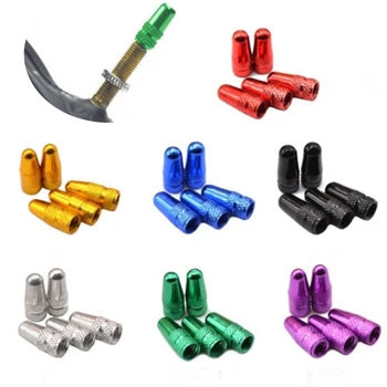 

5PCS Bicycle MTB Bike Presta Valve Cap Bicycle Valve Presta Cap Presta Cap Aluminum Alloy Valve Cap