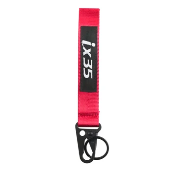 

Universal High quality Ribbon Webbing Car key ring Nylon Webbing Keychain with hawk buckle key ring for Hyundai ix35 Accessories