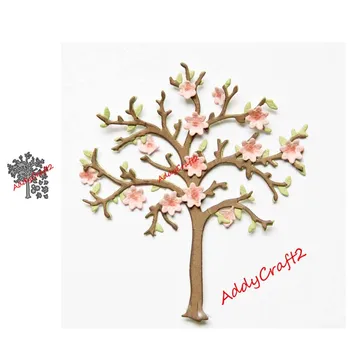

Metal cutting dies Tree blossom cut die mold decoration Scrapbook paper craft knife mould blade punch stencils die