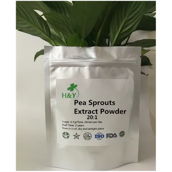 

150-1000g Free Shipping Pea Sprouts Fresh Pea Shoots Extract Powder 20:1 In Stock