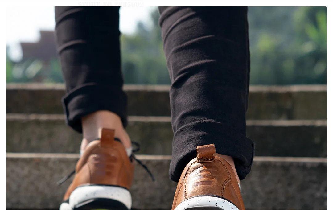 Оригинальные кроссовки Xiaomi мужские спортивные кроссовки из воловьей кожи прочные антибактериальные амортизирующие уличные спортивная обувь