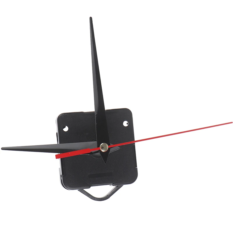 DIY Clock Mechanism Classic Hanging Black Quartz Watch Wall Clock Movement Mechanism Parts Repair Replacement Essential Tools