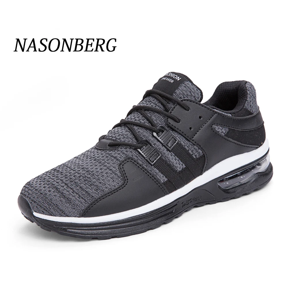 

NASONBERG Men Casual Shoes Lightweight Comfortable Breathable Couple Walking Men Shoes Sneakers Feminino Zapatos
