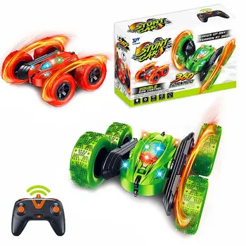

Remote Control Stunt Car Double Sided Tumbling Off-road Truck 360Degree Rotation 3D Deformation Dance Car RC Vehicle Toy For Boy