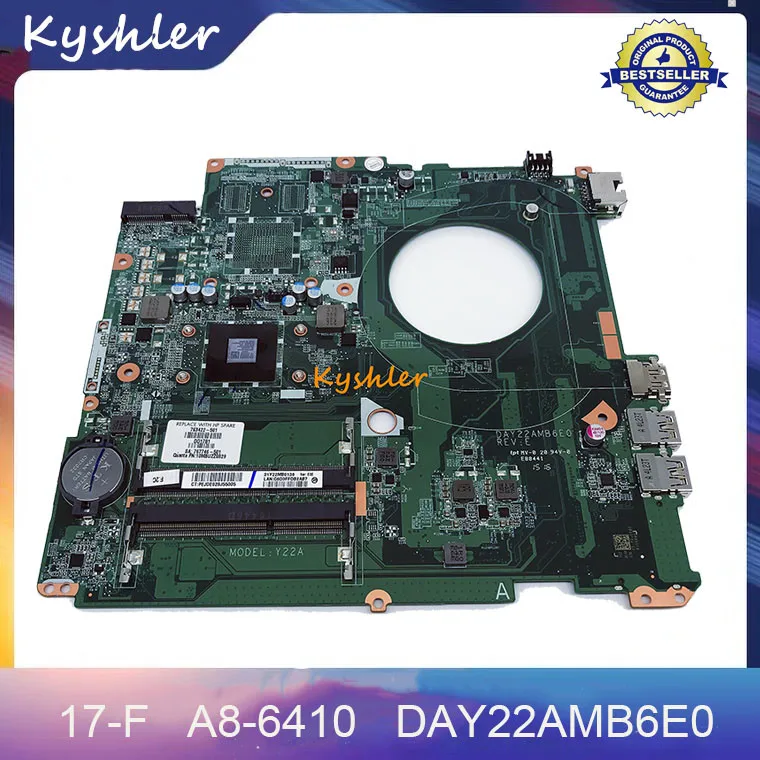 763422-501 763422-001 для ноутбука HP PAVILION 17Z-F000 струйного принтера Pavilion 17-F Материнская