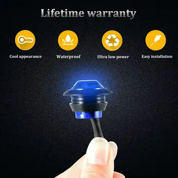 

Roof Indicator Light 10pcs set For JEEP Truck Off-Road ATV UTV 4x4 Underbody