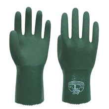 TOWA 565 маслостойкие перчатки из нитриловой резины, рабочие безопасные противоскользящие водонепроницаемые износостойкие специальные перчатки для рыбной аквакультуры