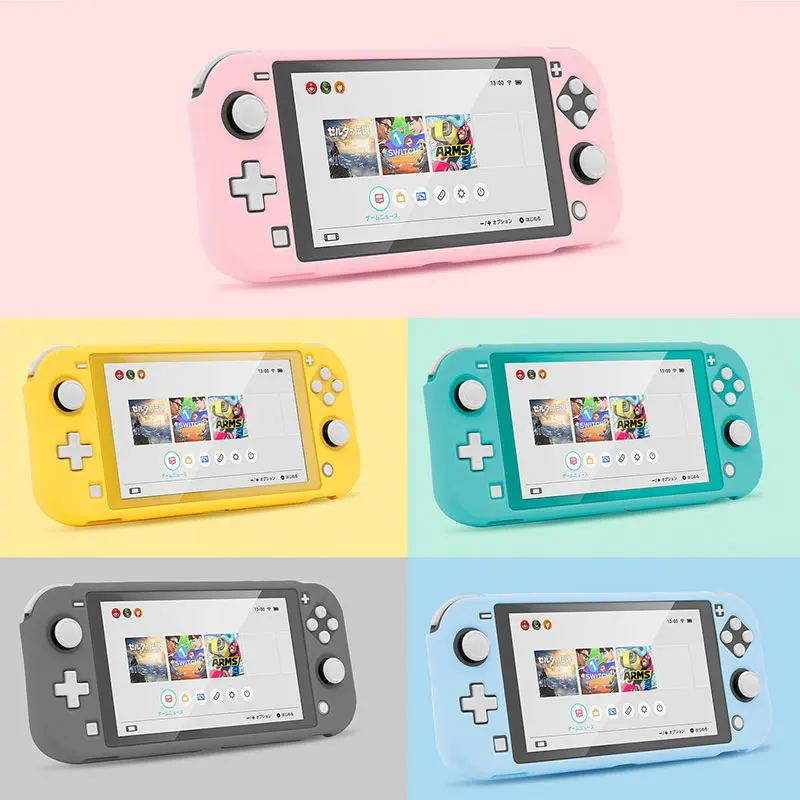 Switch Lite Protective Case Shell Colorful Cute PC Hard Cover Back Grip Shell For Nintend Switch