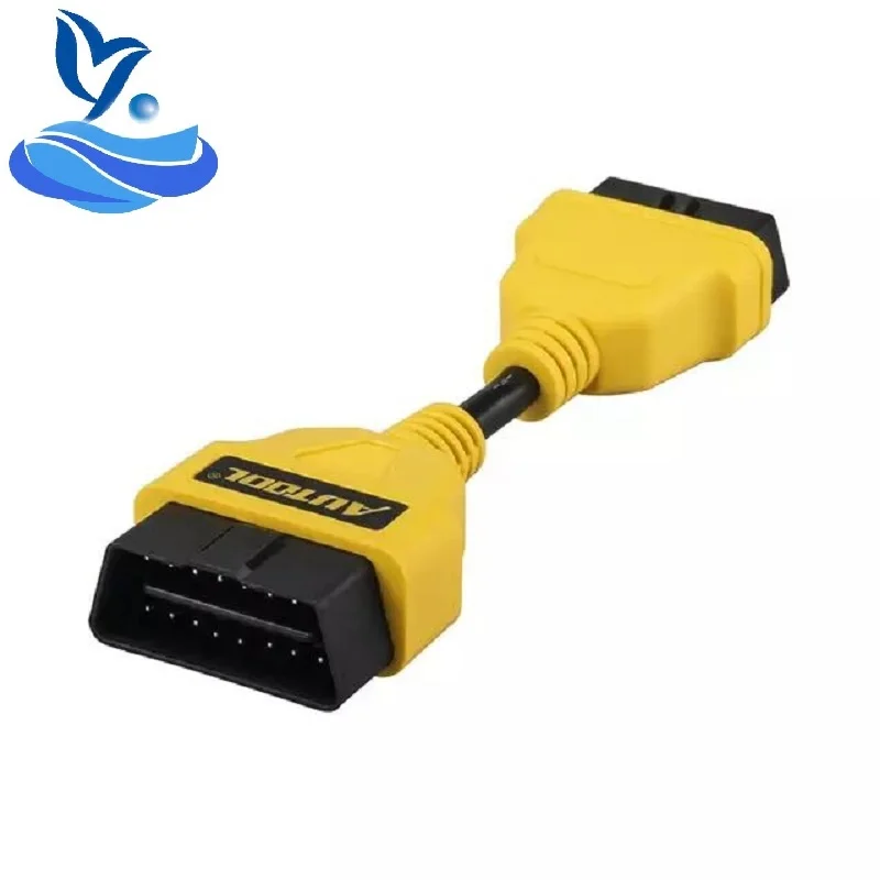 Автомобильный Удлинительный кабель AUTOOL 14 см OBD2 для Launch IDIAG/Easydiag/Pro/Pro3/V/GOLO/Mdiag/ELM327