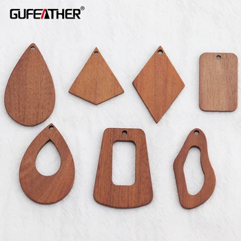 

GUFEATHER M585,jewelry accessories,natural wood accessories,jewelry making,hand made,jewelry findings,diy earrings pendant,10pcs